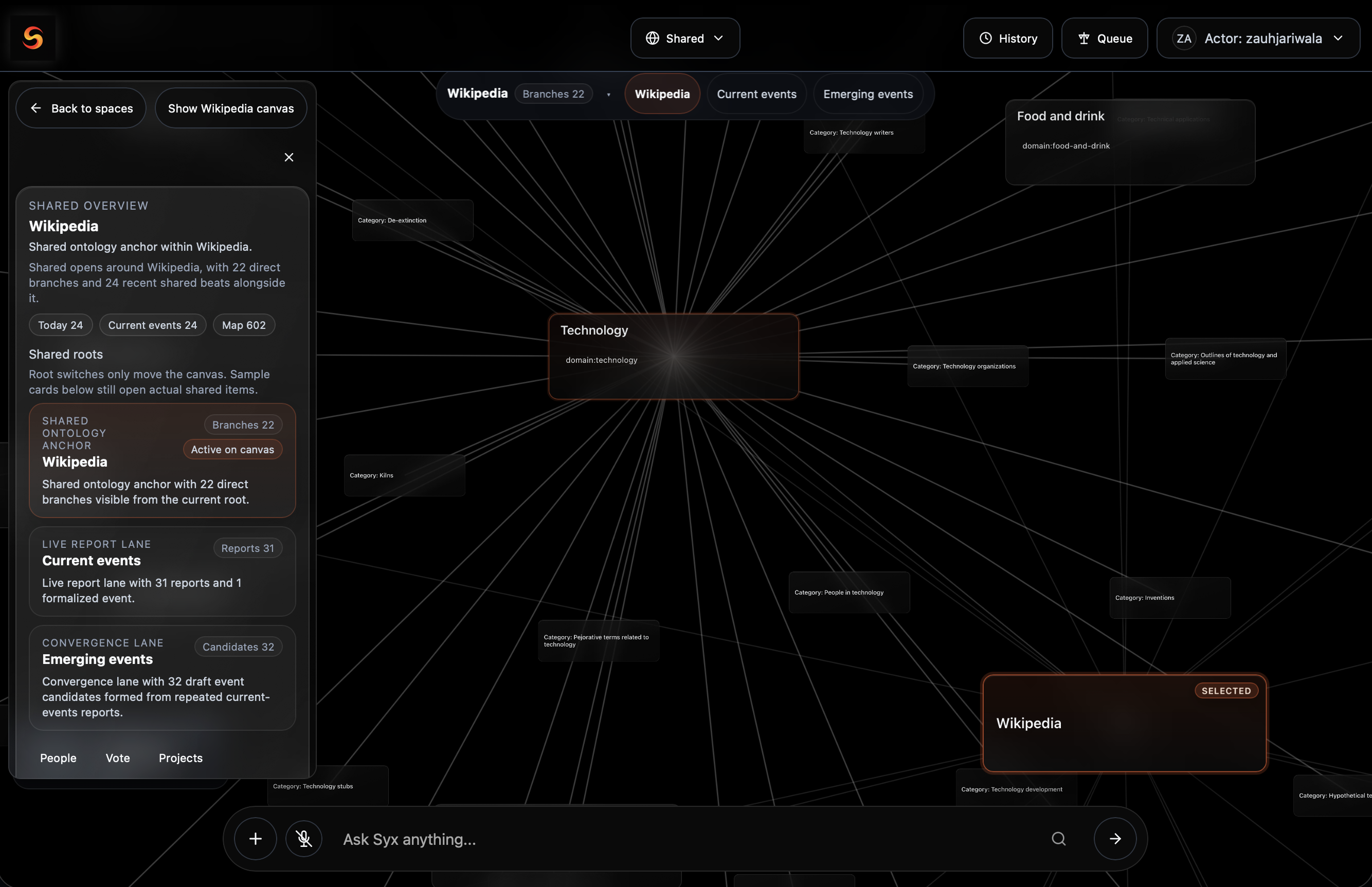 Syxon app screenshot
